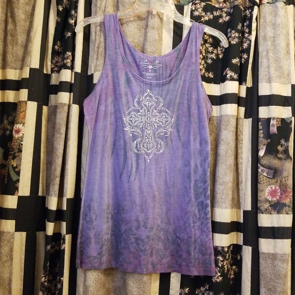 Rhinestone Tank Top
